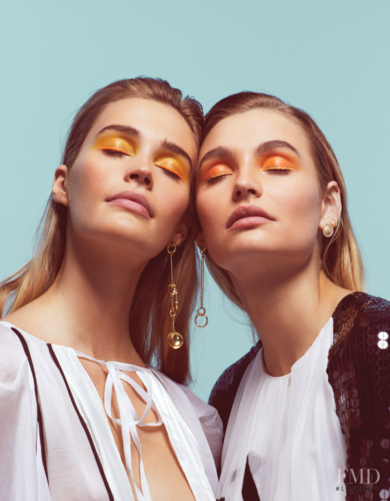 Roosmarijn de Kok featured in V Exclusive: Seeing Double, January 2019