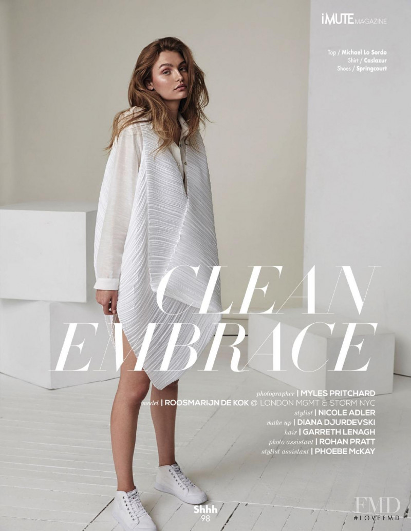 Roosmarijn de Kok featured in Clean Embrace, September 2015