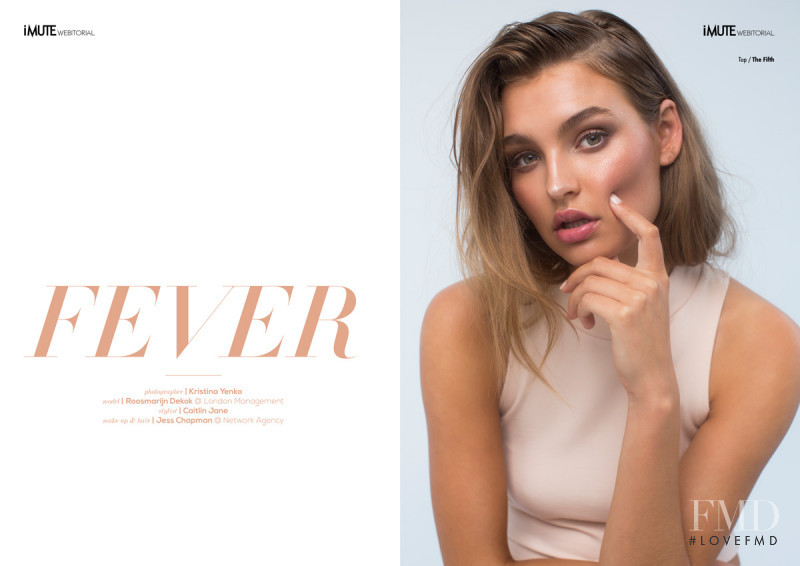 Roosmarijn de Kok featured in Fever, October 2015