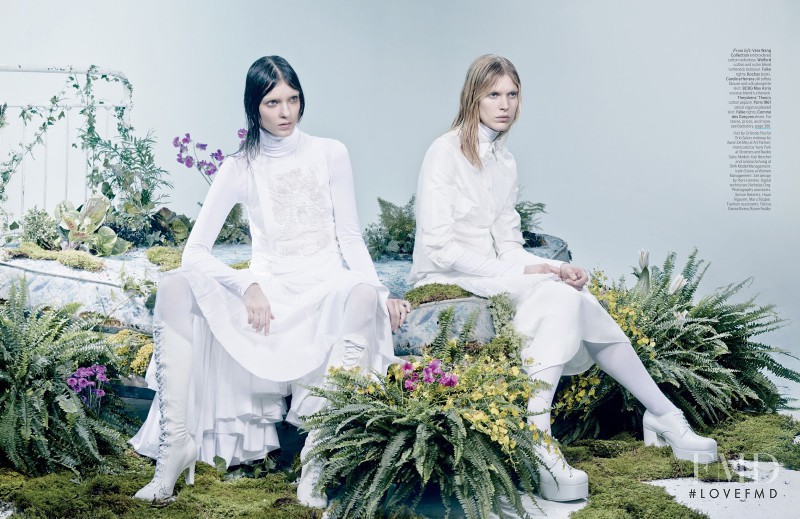 Iselin Steiro featured in The Whites Of Spring, March 2013
