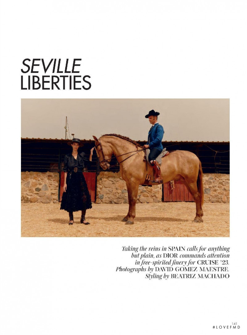 Grace Valentine featured in Seville Liberties, August 2022