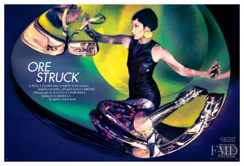 Bella Hadid featured in Ore Struck, August 2022