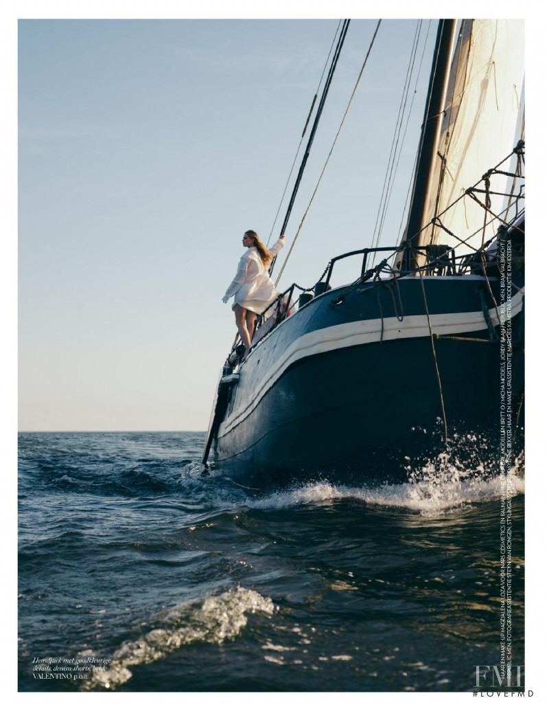 Britt Oosten featured in Set Sail, July 2022