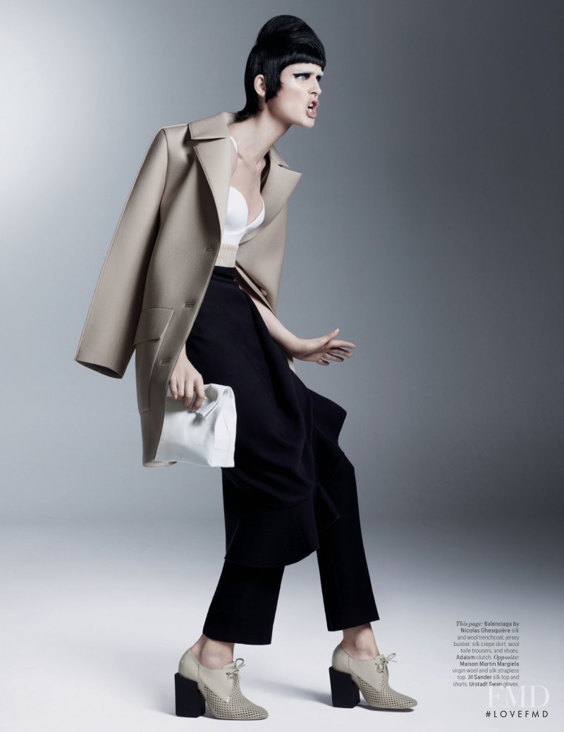 Stella Tennant featured in Starchitecture, March 2013