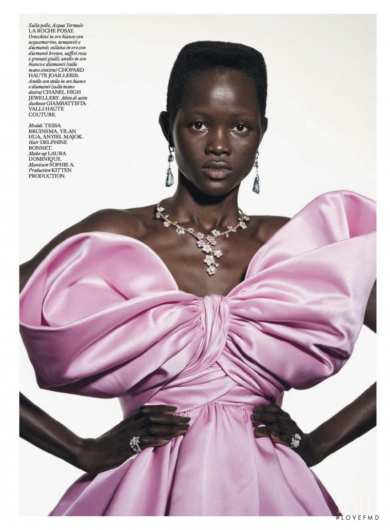 Anyiel Majok featured in Il colore Dei Sogni, July 2022