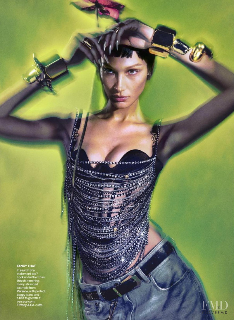 Bella Hadid featured in Precious Metals, August 2022