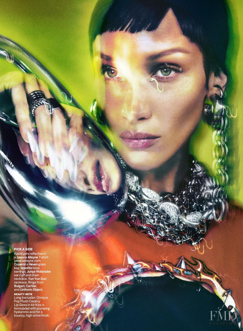 Bella Hadid featured in Precious Metals, August 2022