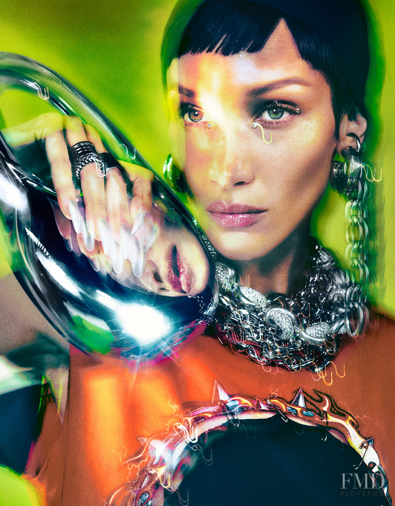 Bella Hadid featured in The Whole Spread, August 2022