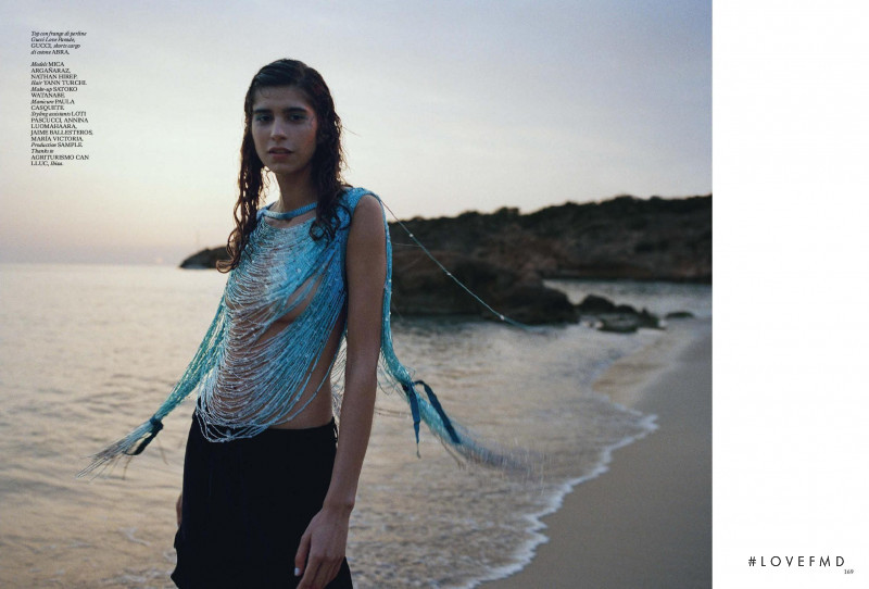 Mica Arganaraz featured in Ibiza, June 2022