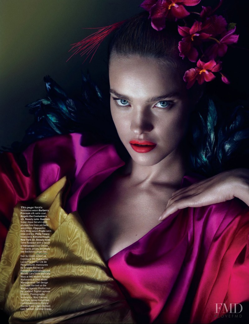 Natalia Vodianova featured in From East To West, March 2013