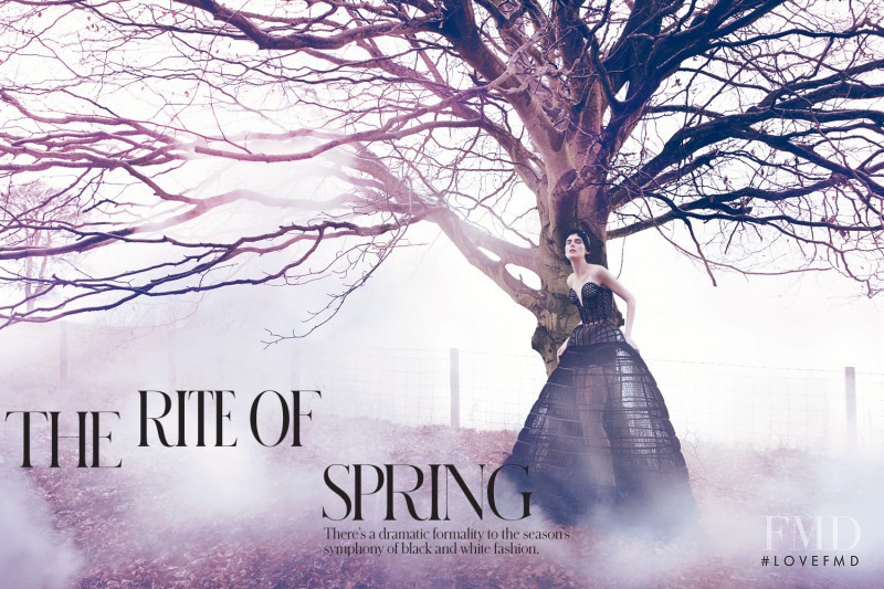 Stella Tennant featured in The Rite Of Spring, March 2013