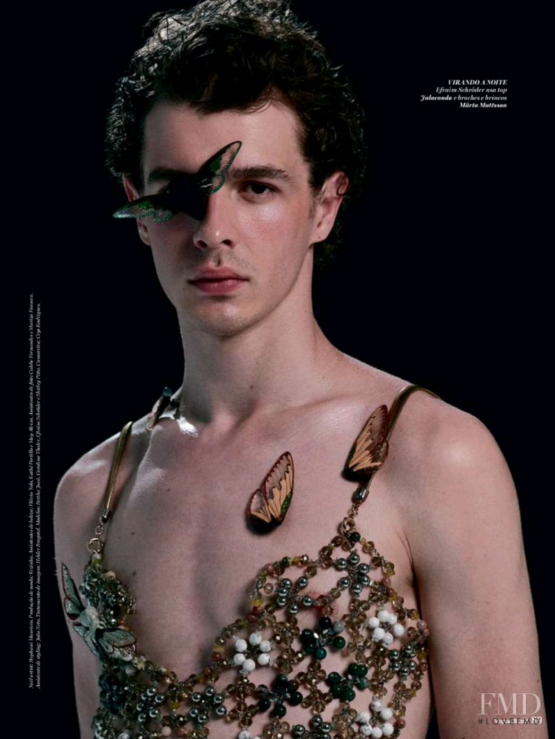 Efraim Schroder featured in Palco da Vez, April 2022