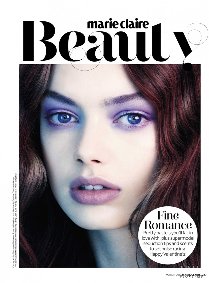 Hanna Verhees featured in The New Pretty, March 2013