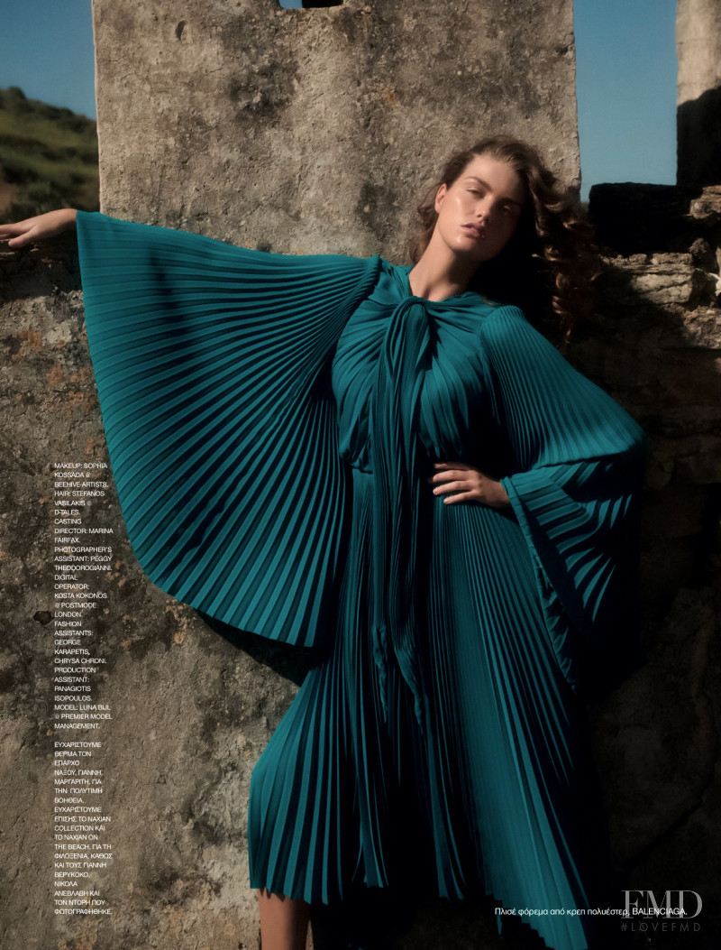 Luna Bijl featured in The Big Blue, July 2022