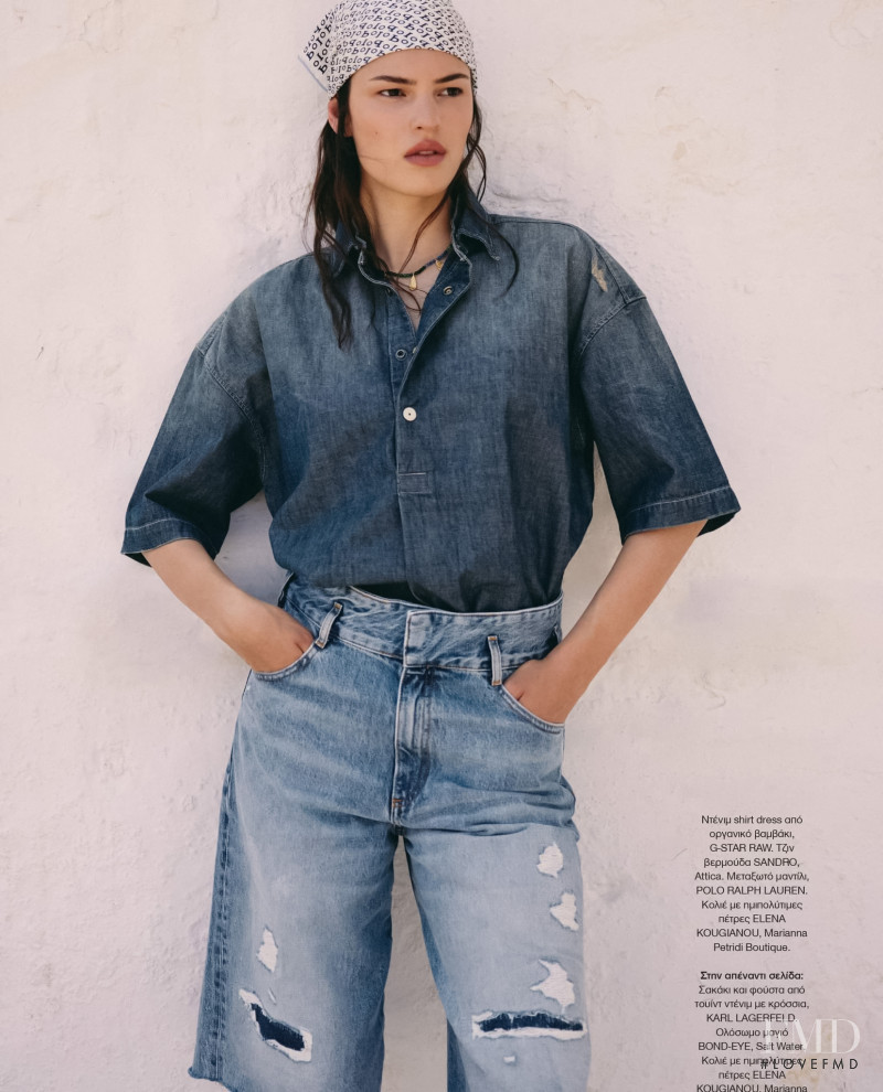 Matea Brakus featured in Blue Jeans, White Shirt, July 2022