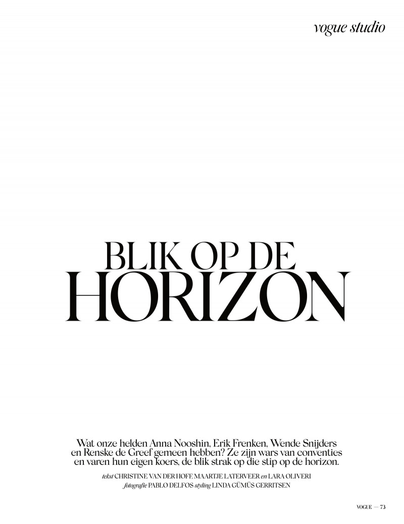 Blik Op de Horizon, June 2022