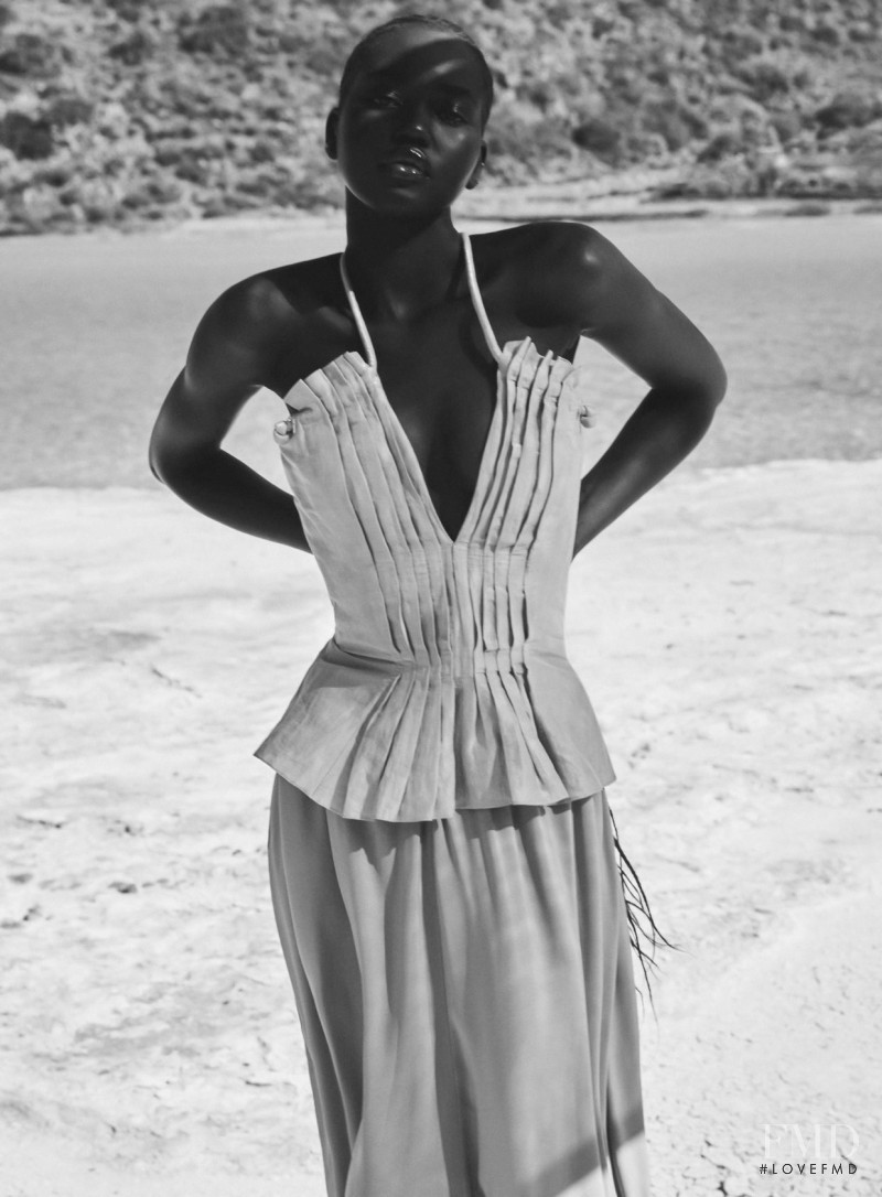 Adut Akech Bior featured in Adut En Pantelleria, June 2022