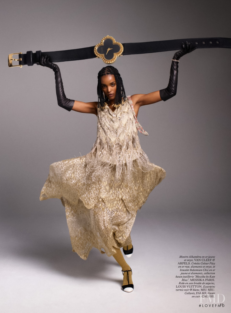 Malika Louback featured in La Ronde Des Heures, April 2022