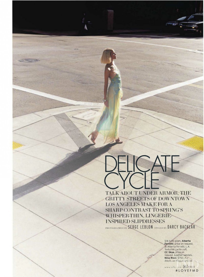 Alison Nix featured in Delicate Cycle, March 2013