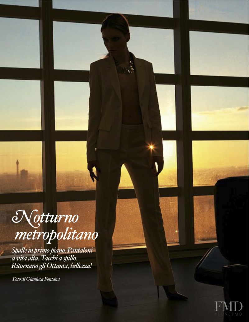 Helena Babic featured in Notturno Metropolitano, February 2013