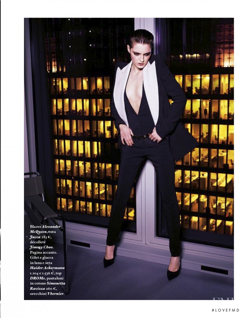 Helena Babic featured in Notturno Metropolitano, February 2013