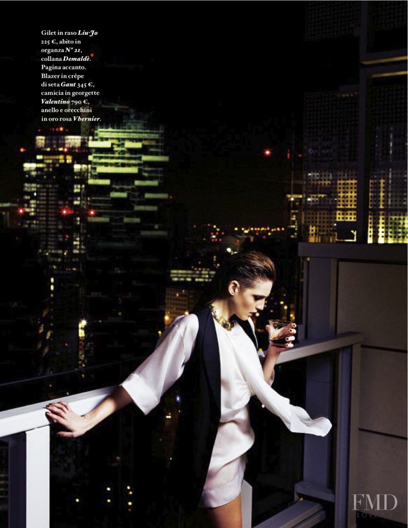 Helena Babic featured in Notturno Metropolitano, February 2013