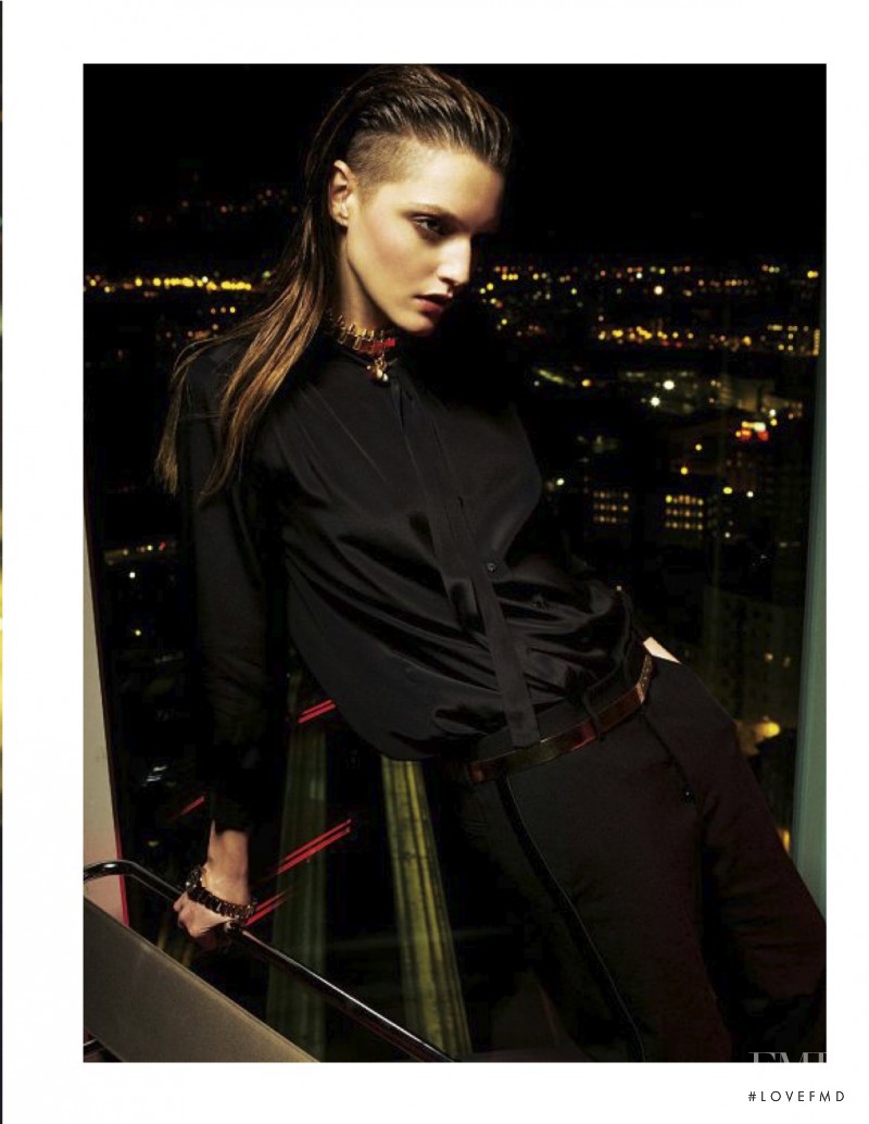 Helena Babic featured in Notturno Metropolitano, February 2013