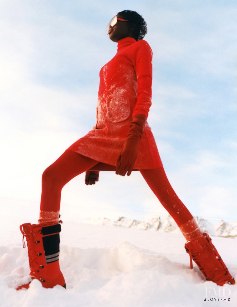 Adhel Bol featured in Miss Courchevel, February 2022