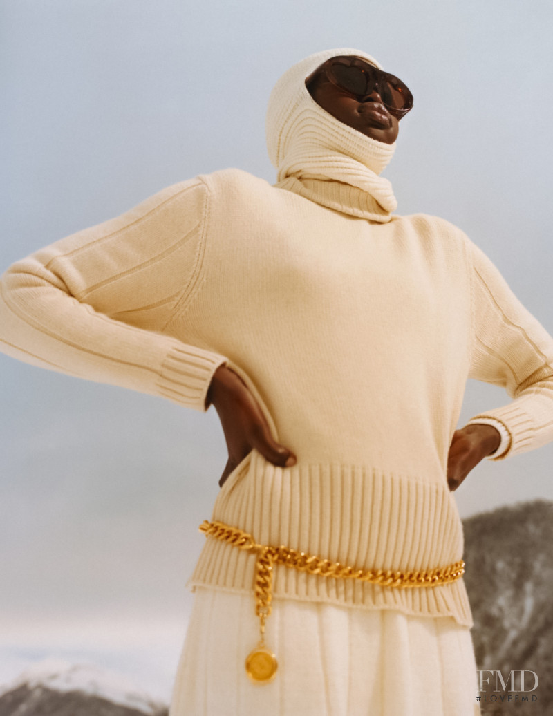 Adhel Bol featured in Miss Courchevel, February 2022