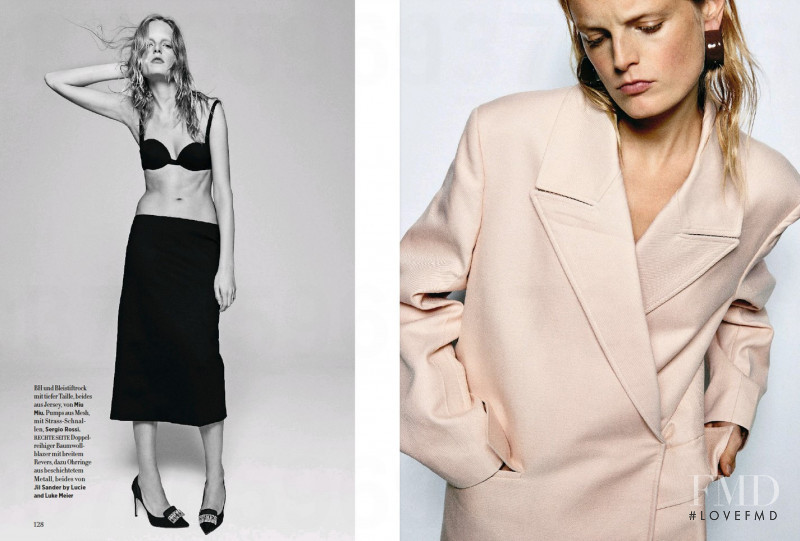 Hanne Gaby Odiele featured in Simple Seduction, March 2022