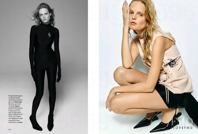 Hanne Gaby Odiele featured in Simple Seduction, March 2022