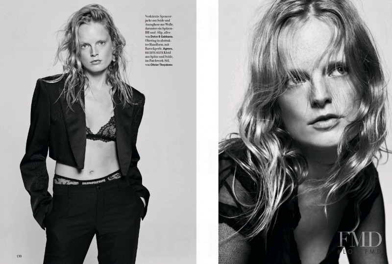 Hanne Gaby Odiele featured in Simple Seduction, March 2022