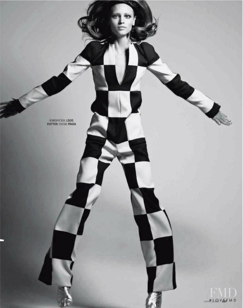 Mila Krasnoiarova featured in Forma, March 2013