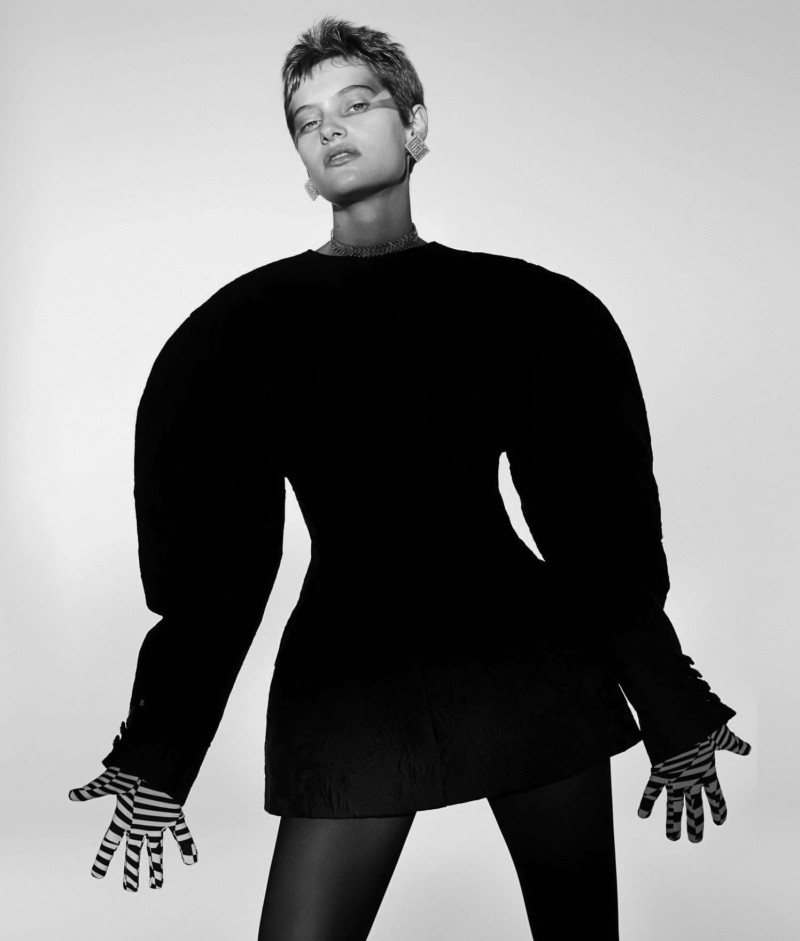 Greta Elisa Hofer featured in The Best Black Wardrobe Staples That Go Way Beyond Basic, February 2022