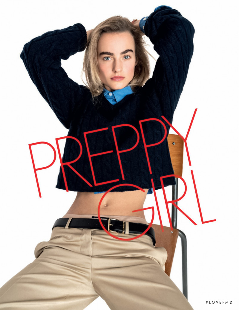 Maartje Verhoef featured in Preppy Girl, February 2022