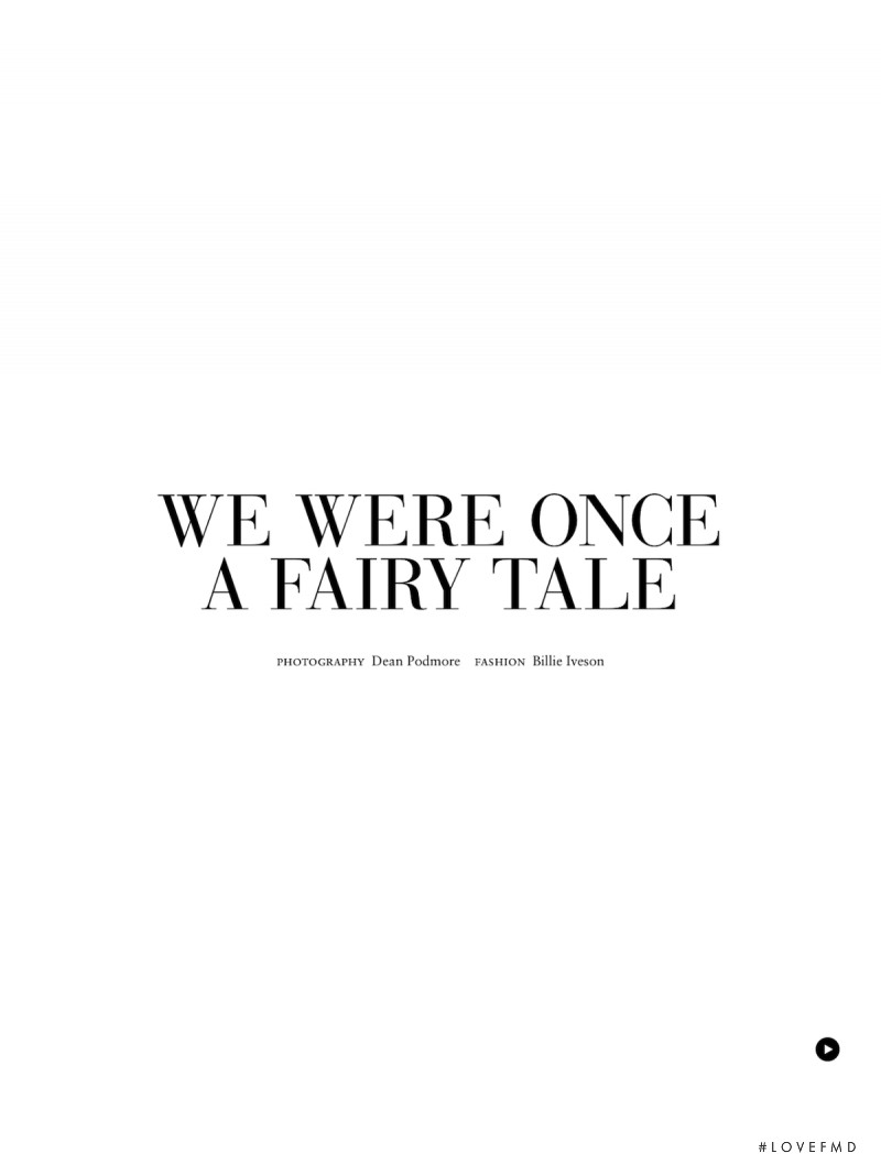 We Were Once A Fairy Tale, February 2013