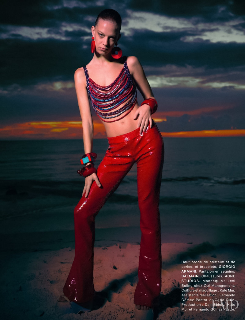 Lexi Boling featured in La Sirene, March 2022