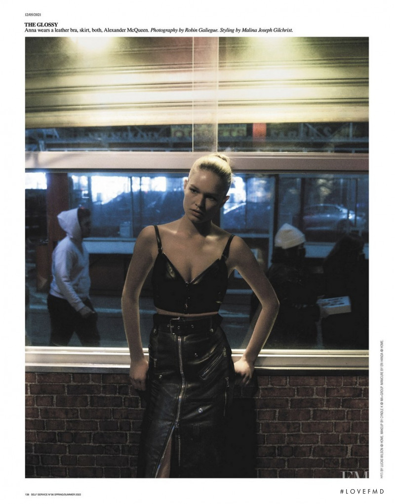 Anna Ewers featured in The Obsessions, February 2022