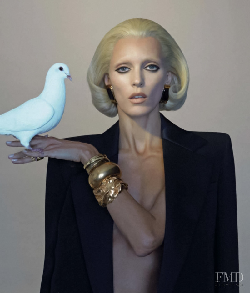 Anja Rubik featured in Give Farneth Peace A Chance, March 2022