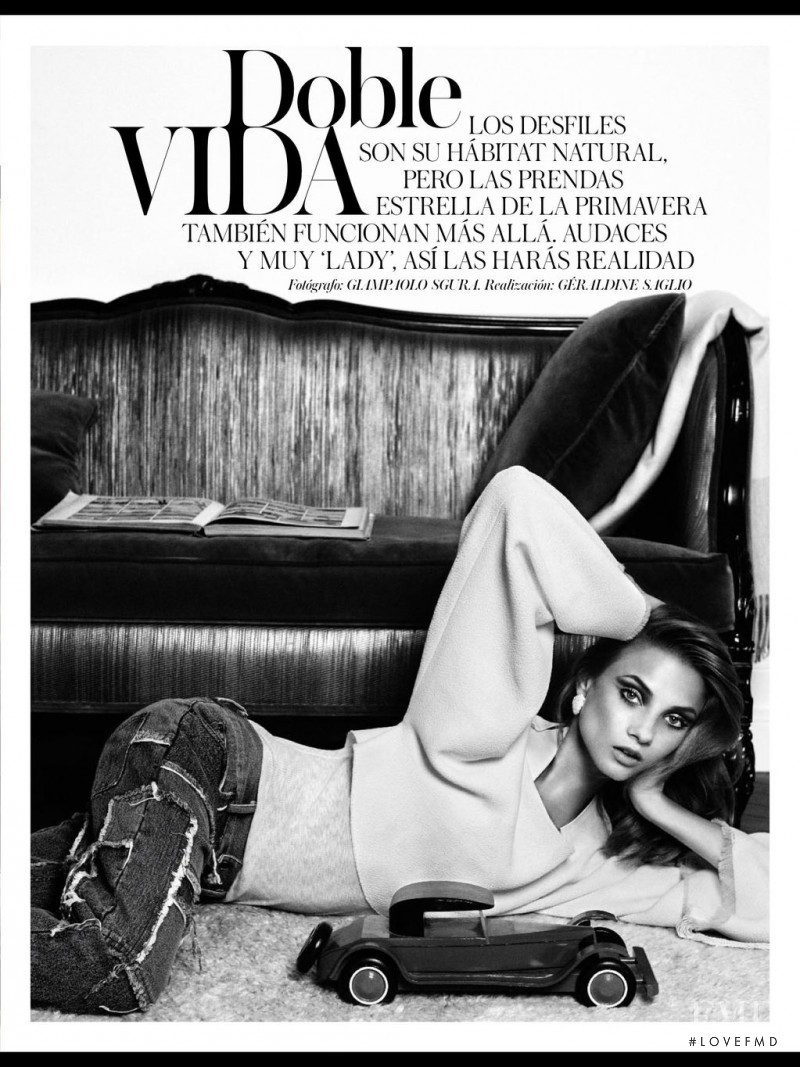 Anna Selezneva featured in Doble Vida, March 2013