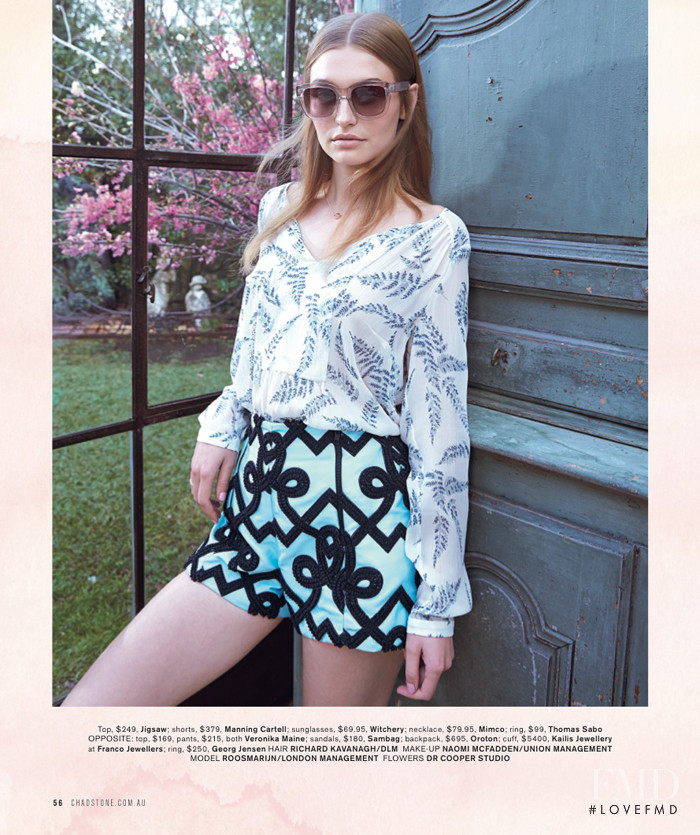 Roosmarijn de Kok featured in Full Bloom, September 2015