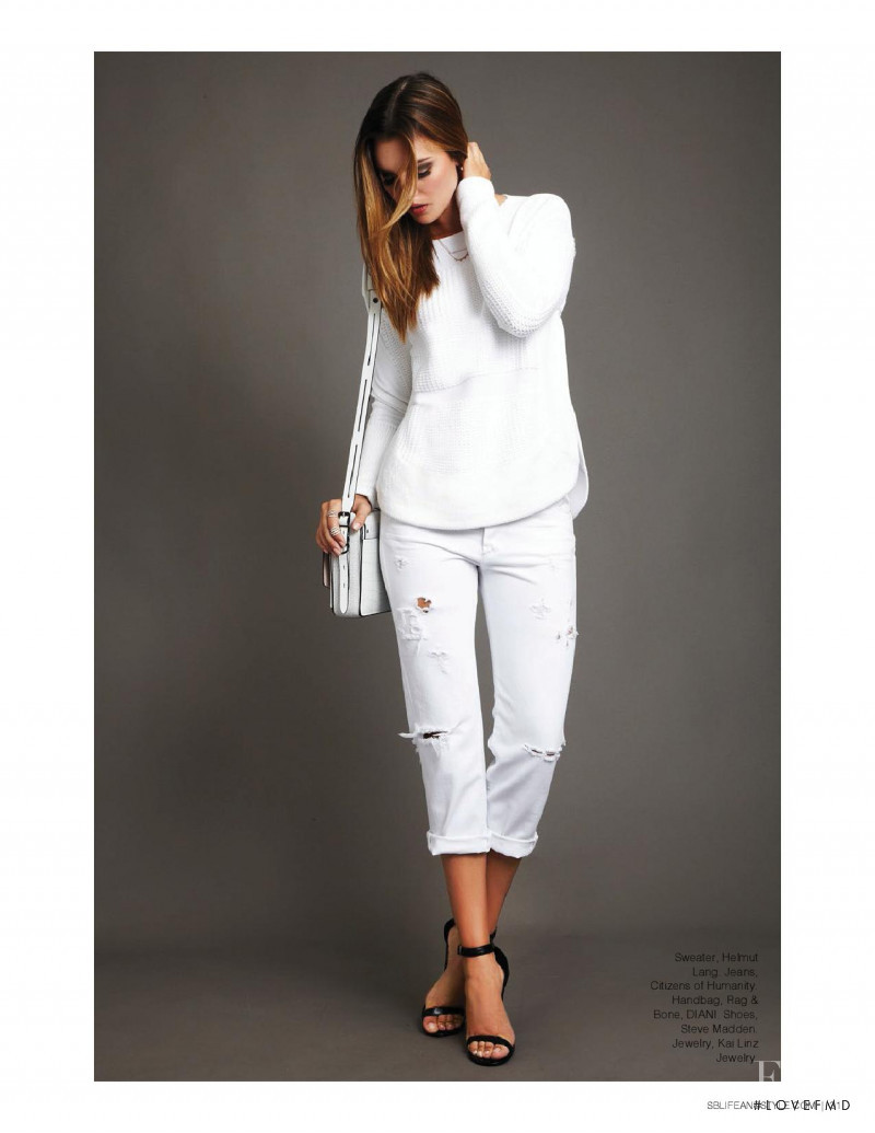 Rachel Moore featured in Winter Whites show off their Dark Side, November 2014