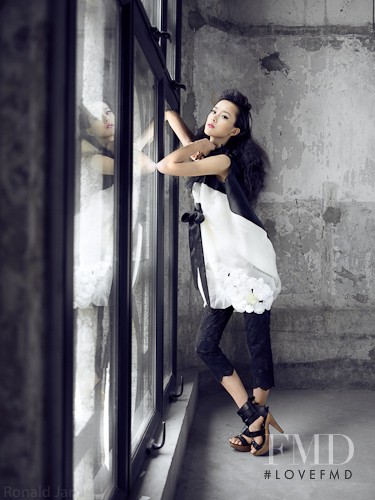 Emma Pei featured in Ronald James, May 2011