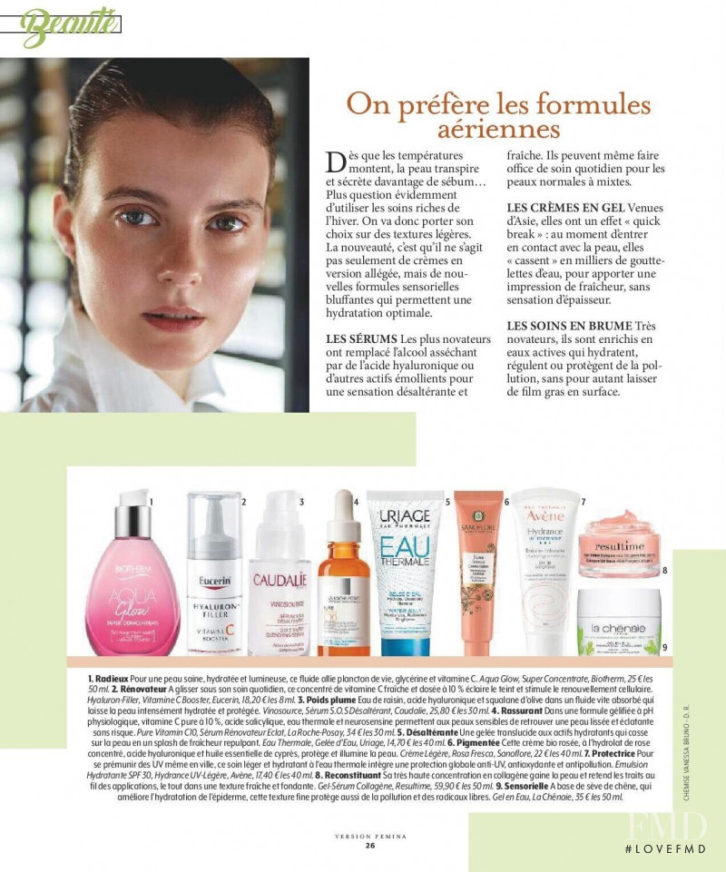 Anne Wunderlich featured in Beauty, May 2019