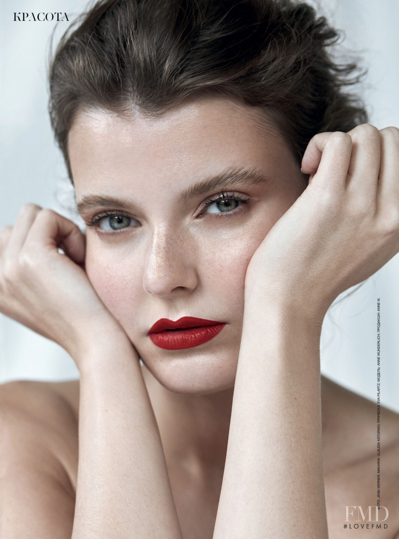 Anne Wunderlich featured in Beauty, February 2020