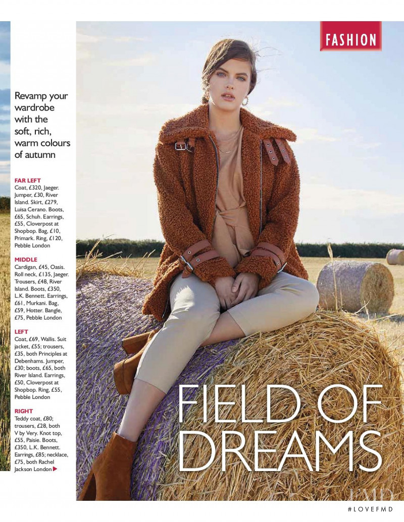 Abbey Ries featured in Field Of Dreams, September 2018