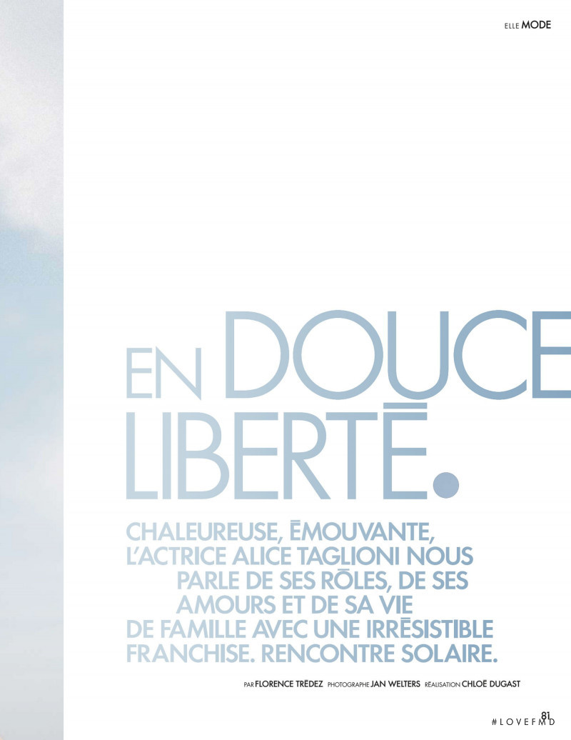 En Douce Liberte, July 2022