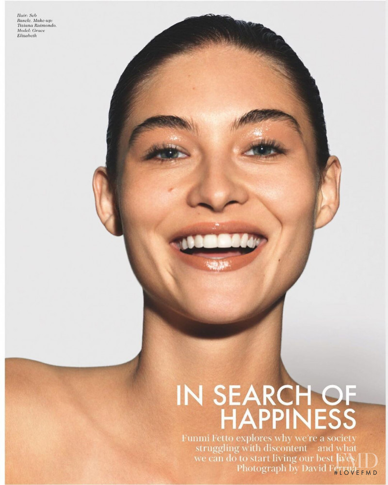 Grace Elizabeth featured in Mind, body and soul, July 2019