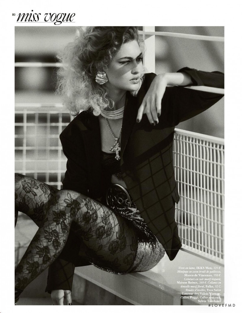 Grace Elizabeth featured in Golden Eighties, August 2019
