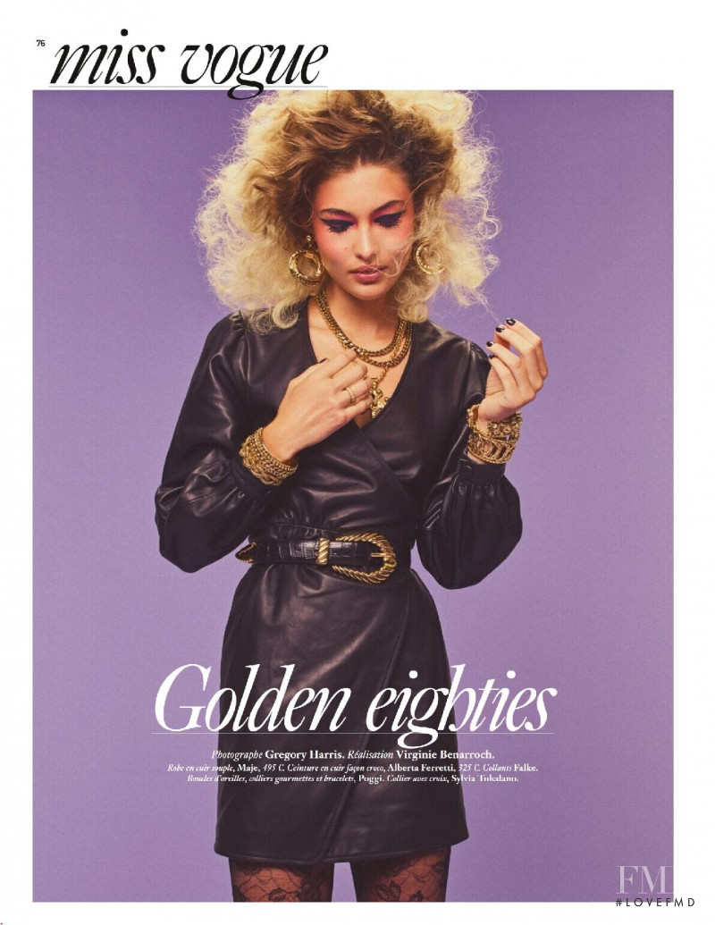 Grace Elizabeth featured in Golden Eighties, August 2019